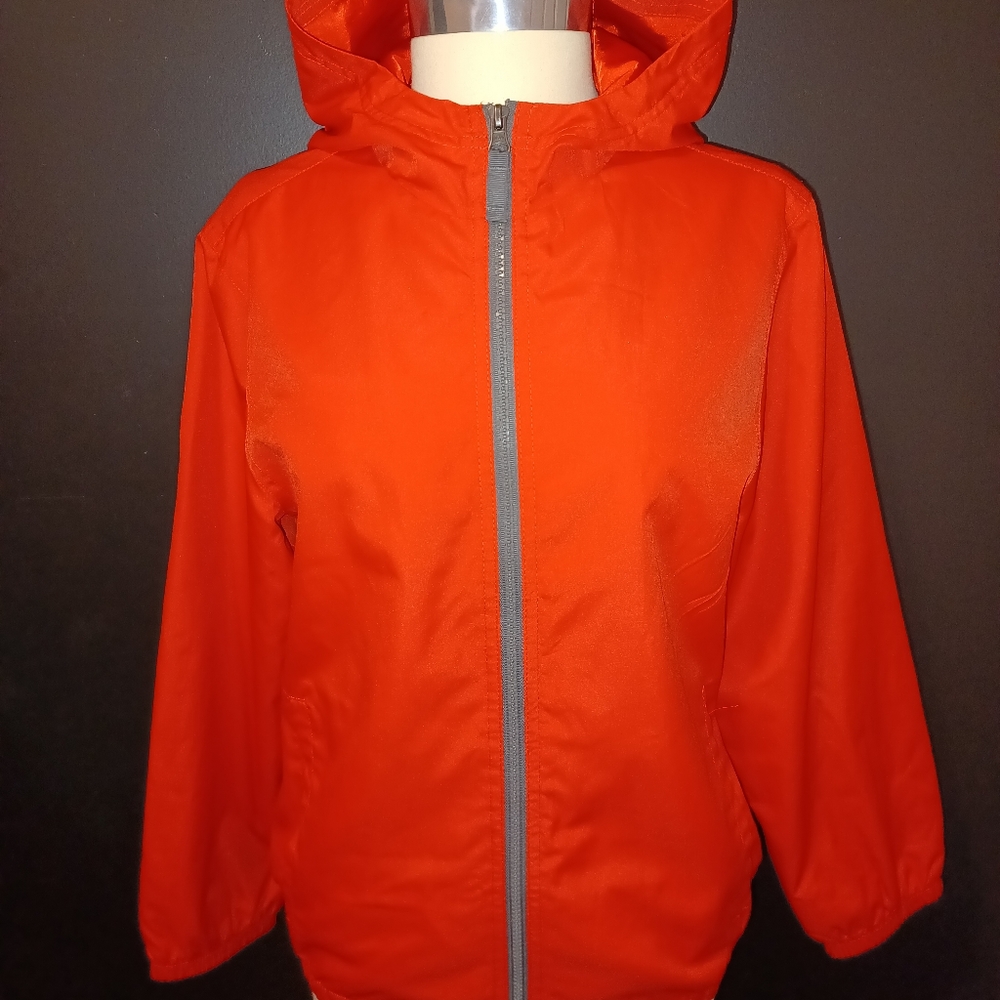Unisex Red Rain Jacket